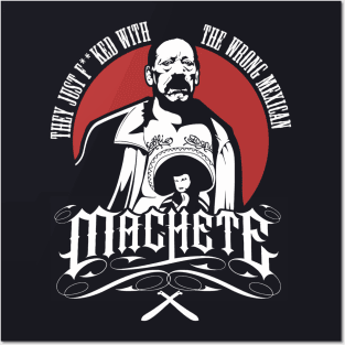 Machete logo Posters and Art